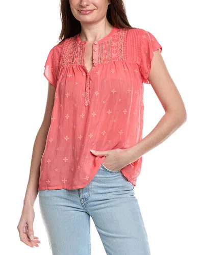 Johnny Was Tunara Blouse In Pink