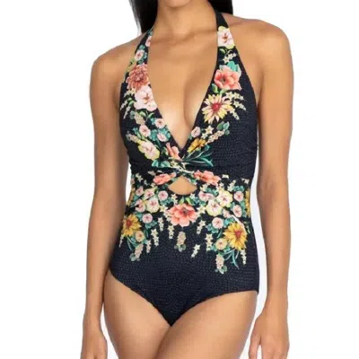 Johnny Was Twist Keyhole One Piece In Multi