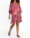 Johnny Was Valennis Ruffle Kimono In Multi