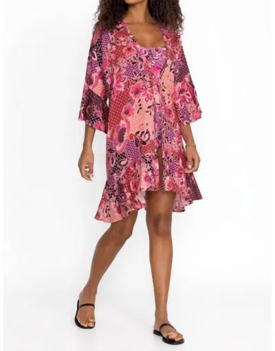 Johnny Was Valennis Ruffle Kimono In Multi