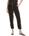 Johnny Was Velvet Silk-blend Jogger Pant In Black