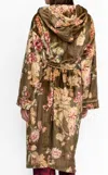 Johnny Was Vintage Rose Cozy Robe In Multi In Multi