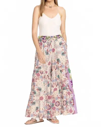 Johnny Was Violetta Printed Pant In Greenridge In Multi