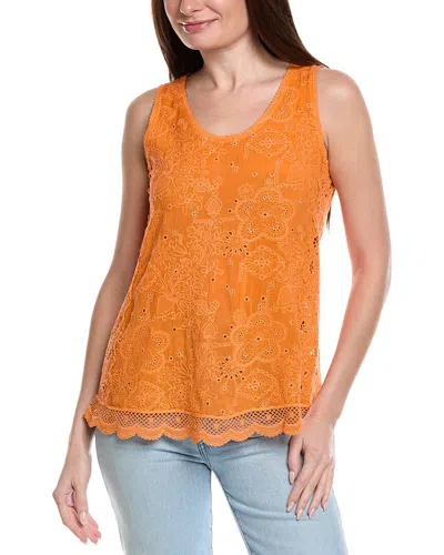 Johnny Was Wayne Tank In Orange