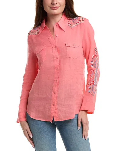 JOHNNY WAS WESTERN SHIRT