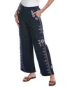 Johnny Was Wide Leg Pant In Blue