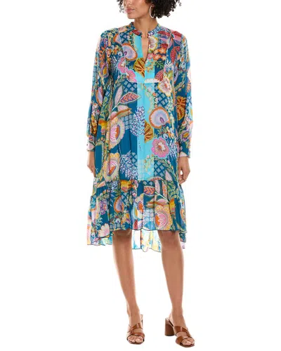 Johnny Was Wild Dress In Multi