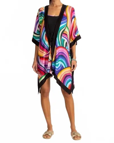 Johnny Was Women's Abel Short Kimono Plus In Abel (multi)