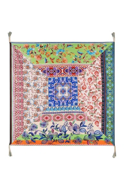 Johnny Was Women's Armeria Silk Scarf In Multi In Green
