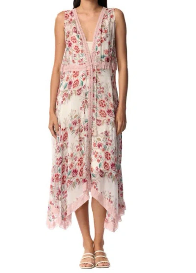 Johnny Was Women Aztec Vanessa V-neckline Asymmetrical Dress In Multi