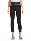 Johnny Was Women's Bee Active Solid Leggings In Black