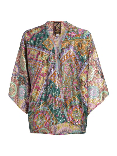 Johnny Was Women's Bomi Sequin Jacket In Multi
