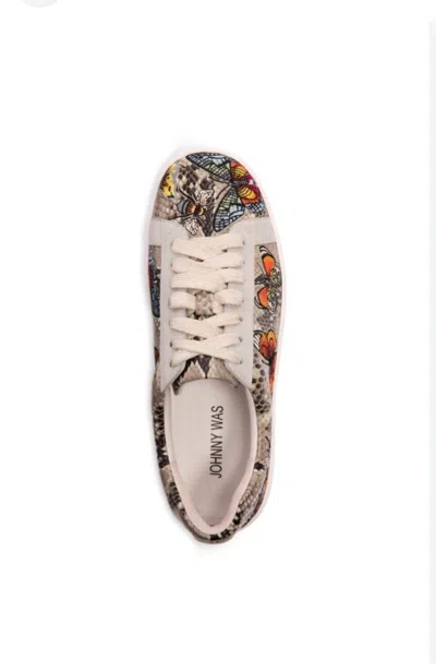 Johnny Was Women's Butterfly Shoe In Butterfly Multi