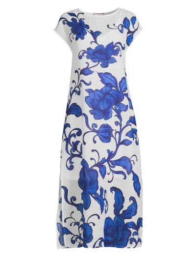 Johnny Was Women's Camilla Floral Shift Dress In Neutral
