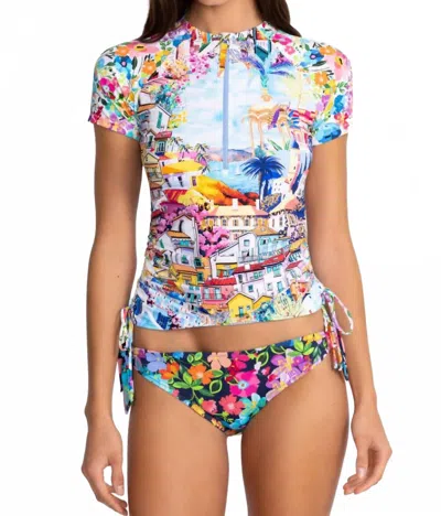 Johnny Was Women's Cannes Surf Shirt In Multi