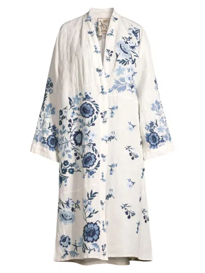 Johnny Was Women's Claudette Kimono-style Jacket In Natural