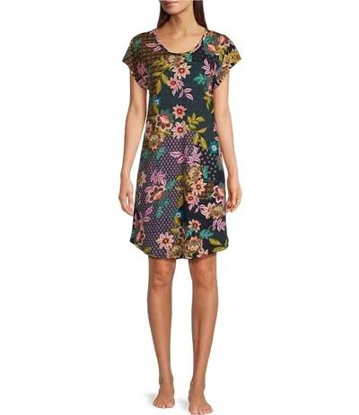 Johnny Was Women's Delfino Cap Sleeve Slip Dress In Multi