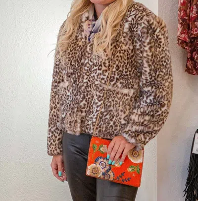 Johnny Was Women's Faux Fur Priscilla Jacket In Cheetah In Animal Print