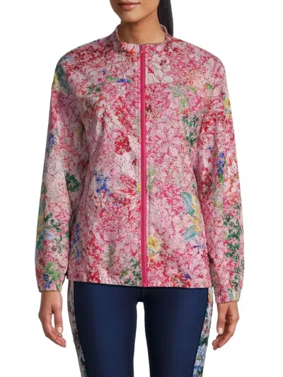 Johnny Was Women's Frame Eyelet Performance Jacket