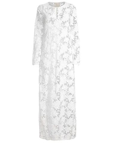 JOHNNY WAS WOMEN'S GARDEN LACE MAXI DRESS IN WHITE
