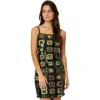 Johnny Was Gemini Sequin Mini Dress In Multicolor In Multi
