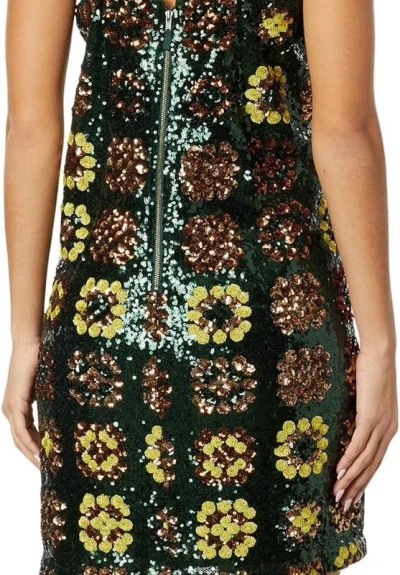 Johnny Was Gemini Sequin Mini Dress In Multicolor