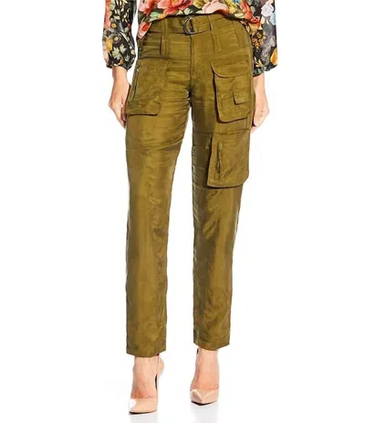 Johnny Was Women's Hailey Cargo Pant In Martini Olive In Green