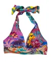 Johnny Was Women's Halter Bikini Top In Zeru