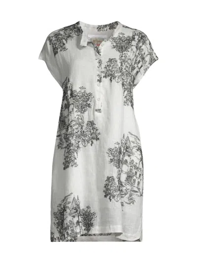 Johnny Was Women's Hollies House Linen Minidress In Natural