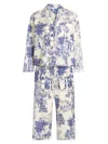 JOHNNY WAS WOMEN'S HOUSE ON A HILL TOILE PAJAMAS