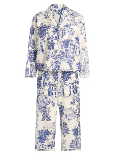 Johnny Was Women's House On A Hill Toile Pyjamas In Neutral