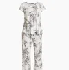Johnny Was Women's Ivory Dreamer Floral Cotton Blend Pajamas In Multi
