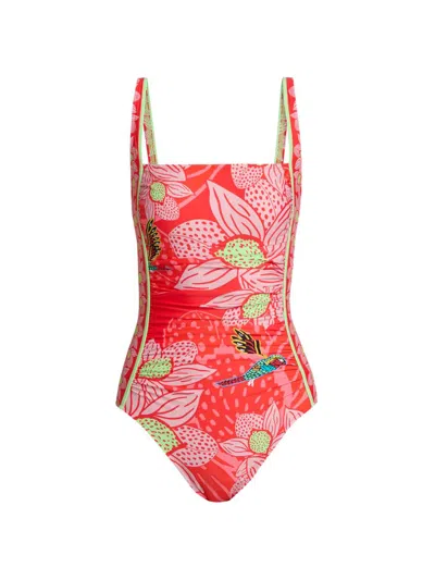 Johnny Was Women's  X Ashley Percival Marilyn One-piece Swimsuit In Multi