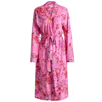 Johnny Was Women's Jonesy Long Sleep Robe, Lobelia In Multi