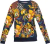 Johnny Was Women Kimbra Relaxed Sweatshirt Multicolor In Blue