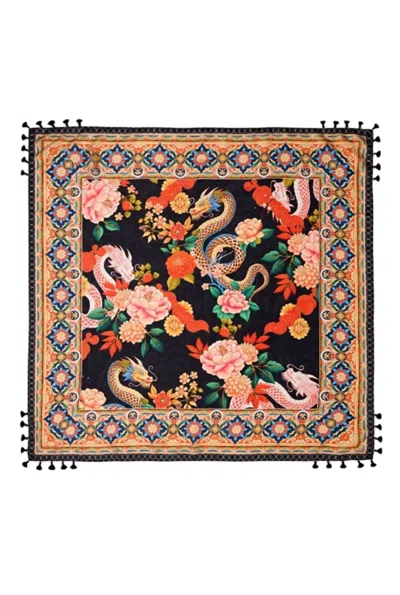 Johnny Was Women's Levi Silk Scarf In Floral Multi In Animal Print