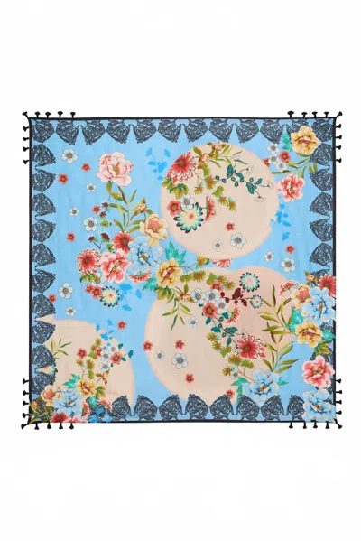 Johnny Was Women's Lewisia Scarf In Multicolor In Blue