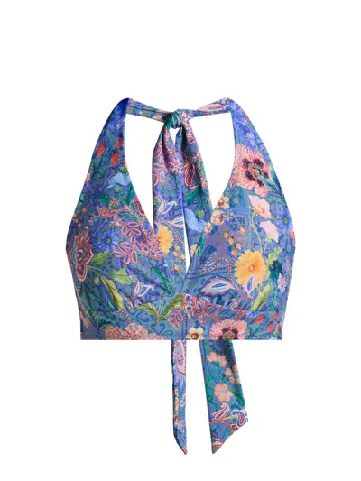 Johnny Was Women's Lilliana Halter Bikini Top In Multi