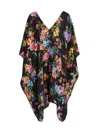 JOHNNY WAS WOMEN'S NOTTE FLORAL COVER-UP SURF SHIRT