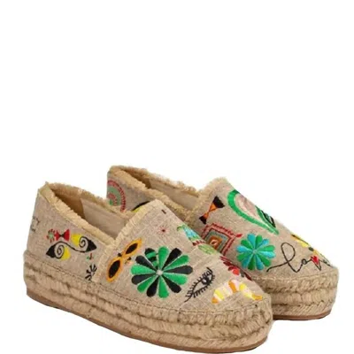 Johnny Was Women's Parker Espadrille In Multicolor In Brown