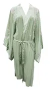 Johnny Was Women's Pastel Reversible Kimono In Foam Green In Green