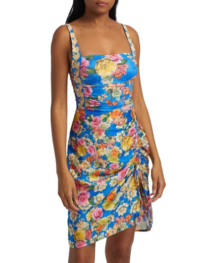 Johnny Was Women's Pauline Floral Ruched Tankini In Multi