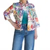 Johnny Was Women's Peplum Jacket In Evalon In Multi