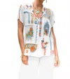 Johnny Was Women's Petra Blouse In White In Neutral
