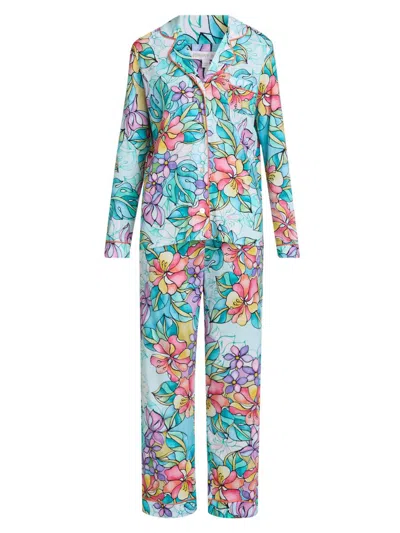 Johnny Was Women's The Carly Floral Cotton-blend Pajamas In Multi