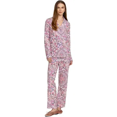 Johnny Was Women's The Carly Pj Set, The Aussie In Pink