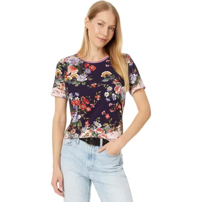 Johnny Was Women's The Janie Favorite Short Sleeve Crew Neck Tee-els, Multicolor
