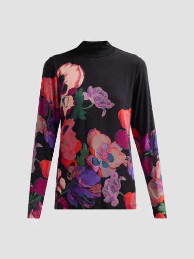 Johnny Was Women's The Janie Favorite Tajunga Floral Top In Black