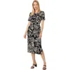 Johnny Was The Janie Favorite Side Tie Knit Dress In Multi