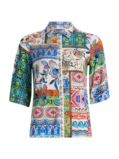 Johnny Was Women's The Janie Printed Shirt In Multi